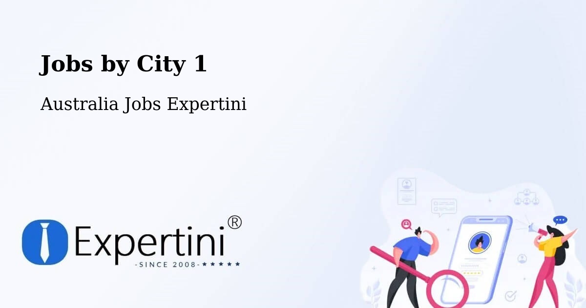 City Jobs in Australia - Expertini